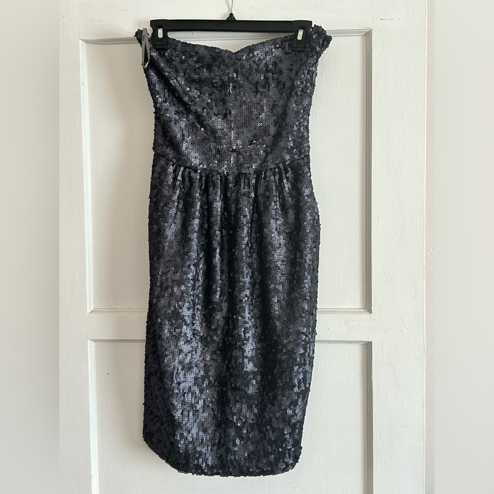 FENDI Sequin Glitter Strapless Dress EUC size IT 42